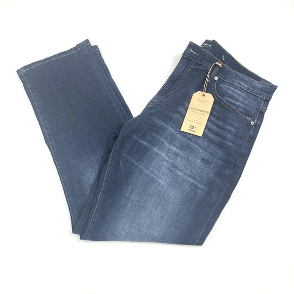 Lucky Brand Other - Lucky Brand Jeans 221 Straight 38x30 Medium Dark